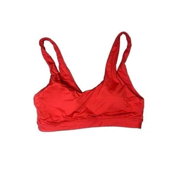 NWT Andie The Ventura Top Maximum Scoop Neck Bust Support Removable Cups S Red - Picture 11 of 15